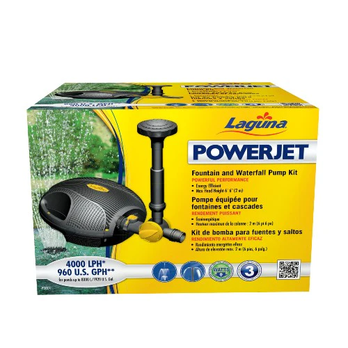Pompe équipée PowerJet 960 Laguna pour cascade et fontaine, pour bassin jusqu’à 8 000 L (2 000 gal US) – Image 2